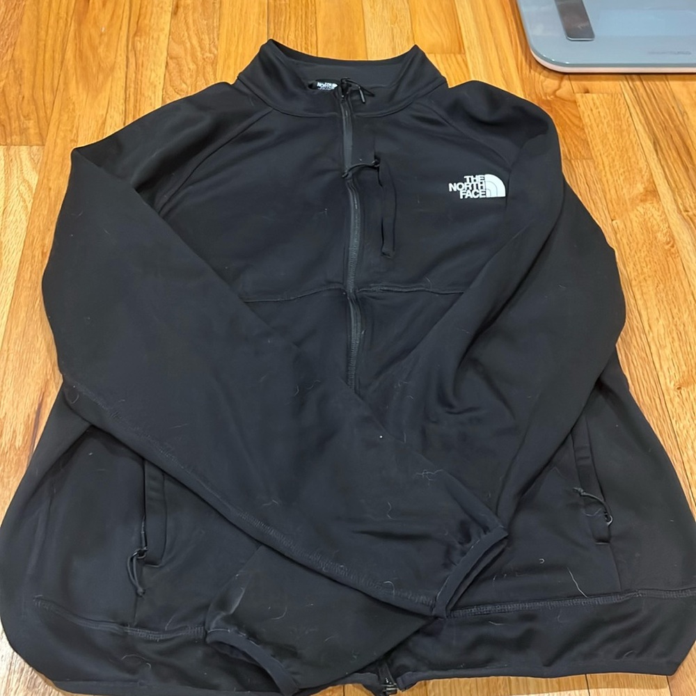 The North face Zip Up Fleece, Large Mens